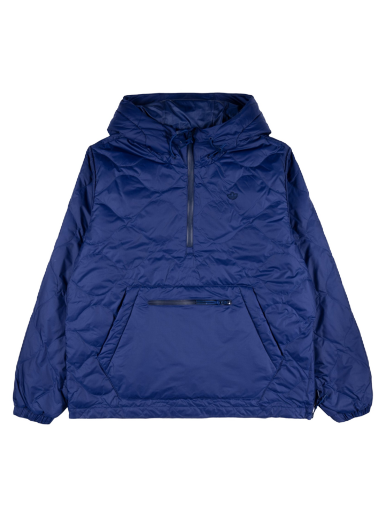 Prešívaná bunda adidas Originals Down Quilted Half-Zip Puffer Jacket Navy | h13589