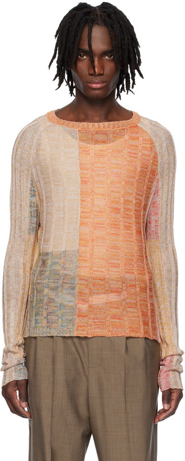 Sveter Eckhaus Latta Eckhaus Latta Symphony Knit Sweater Rôznofarebný | 8021-EL-PS25-R - REEF, 0