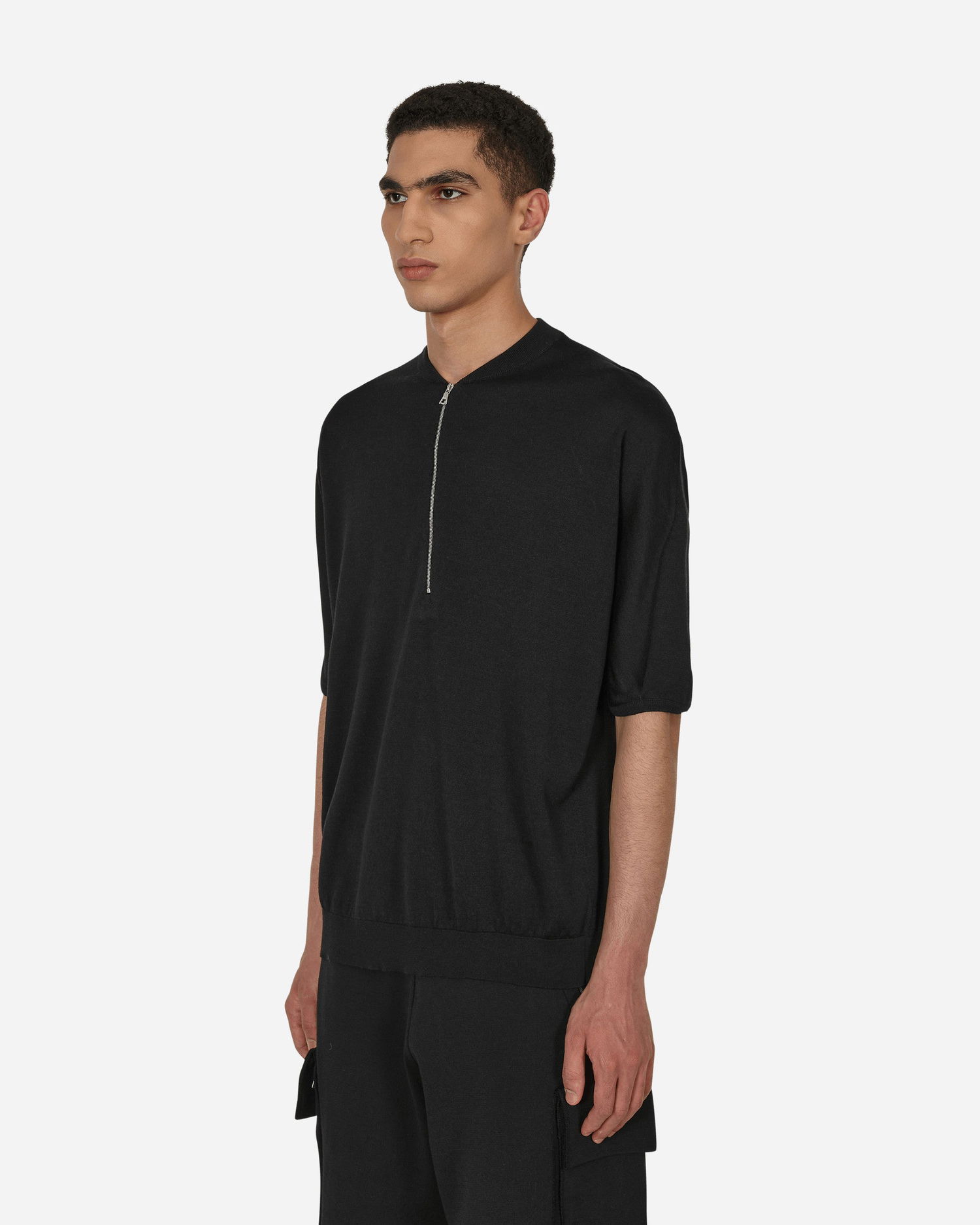 Tričko Nike ESC Wool Halfzip Top Čierna | DR5410-010, 1