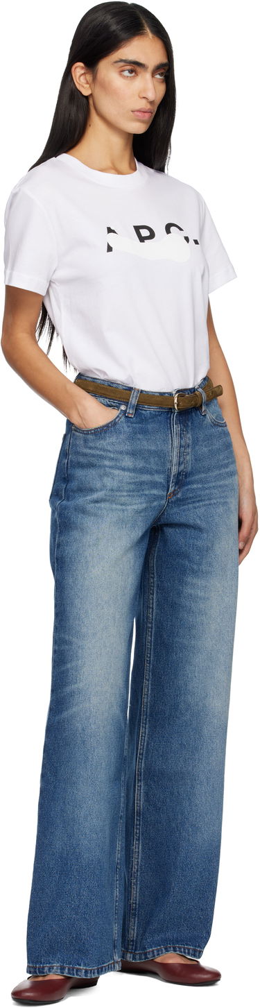 Tričko A.P.C. Tache T-shirt Biela | COHBM-M26458, 3