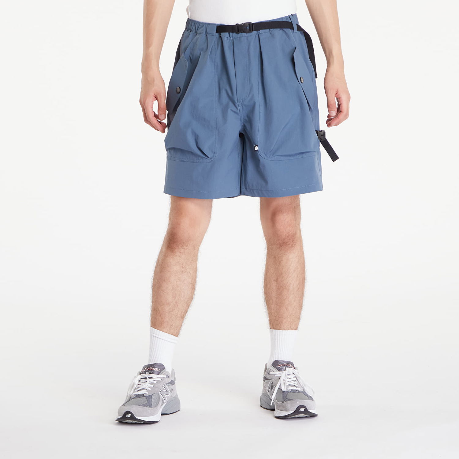 Šortky Horsefeathers Mission Shorts UNISEX Misty Blue Modrá | 24S13A, 0