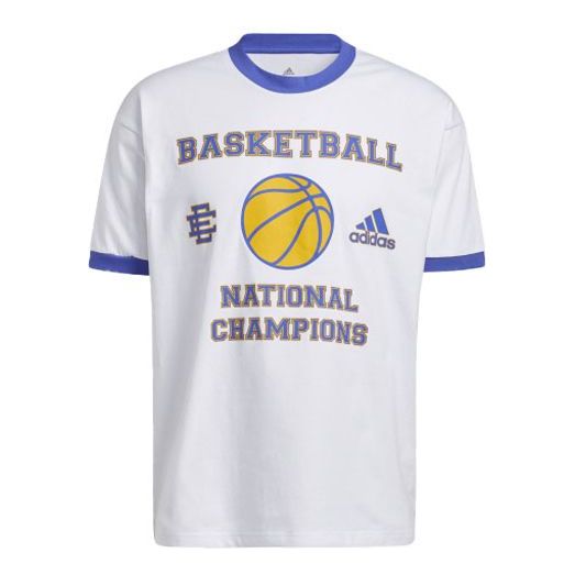 Tričko adidas Originals Eric Emanuel Crossover Basketball Champions Graphic T-Shirt Biela | H48543