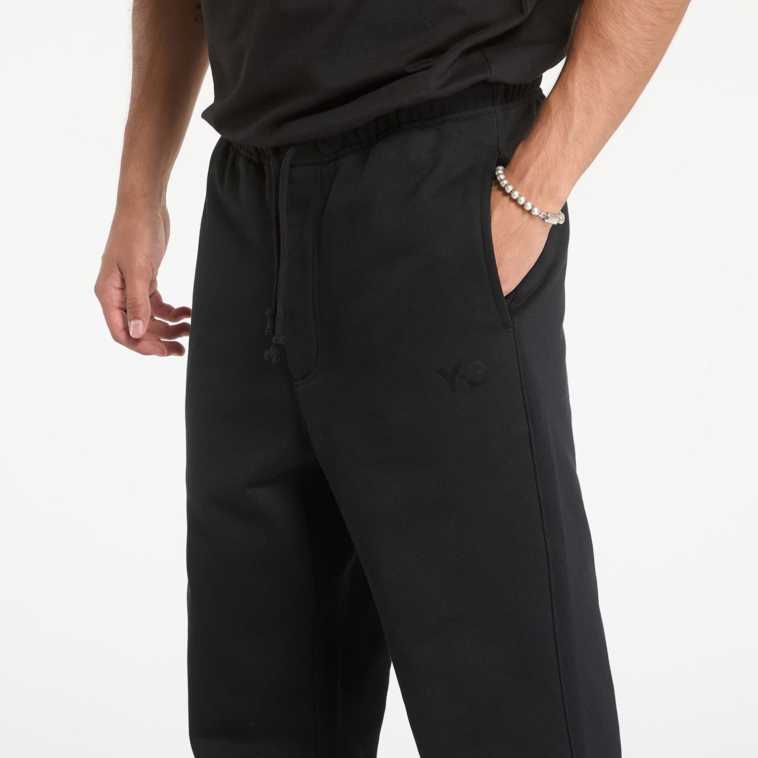Tepláky Y-3 Brushed Terry Cuffed Pant Black Čierna | IW0070, 1