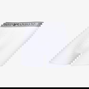 Spodná bielizeň a ponožky Emporio Armani EA7 Men's Knit Trunk 2-Pack Nero/ Bianco L Čierna | 111912 4F720 10320, 3