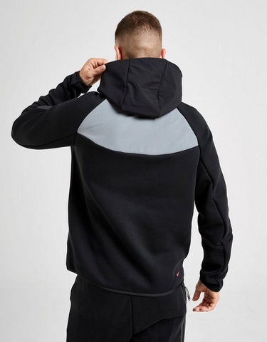 Mikina Nike Tech Mix Woven Hoodie Čierna | IH4302-010, 3