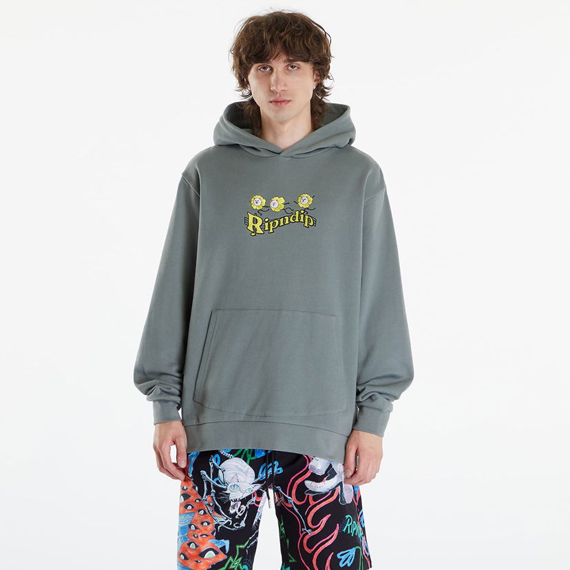 Mikina RIPNDIP Funny Thing Hoodie Charcoal Šedá | RNDSPR24118