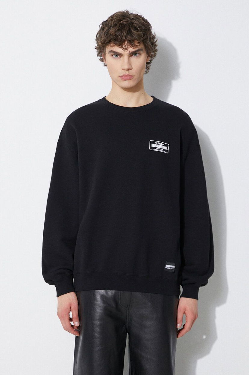 Mikina Neighborhood NEIGHBORHOOD Classic Sweatshirt Čierna | 241FPNH.CSM03