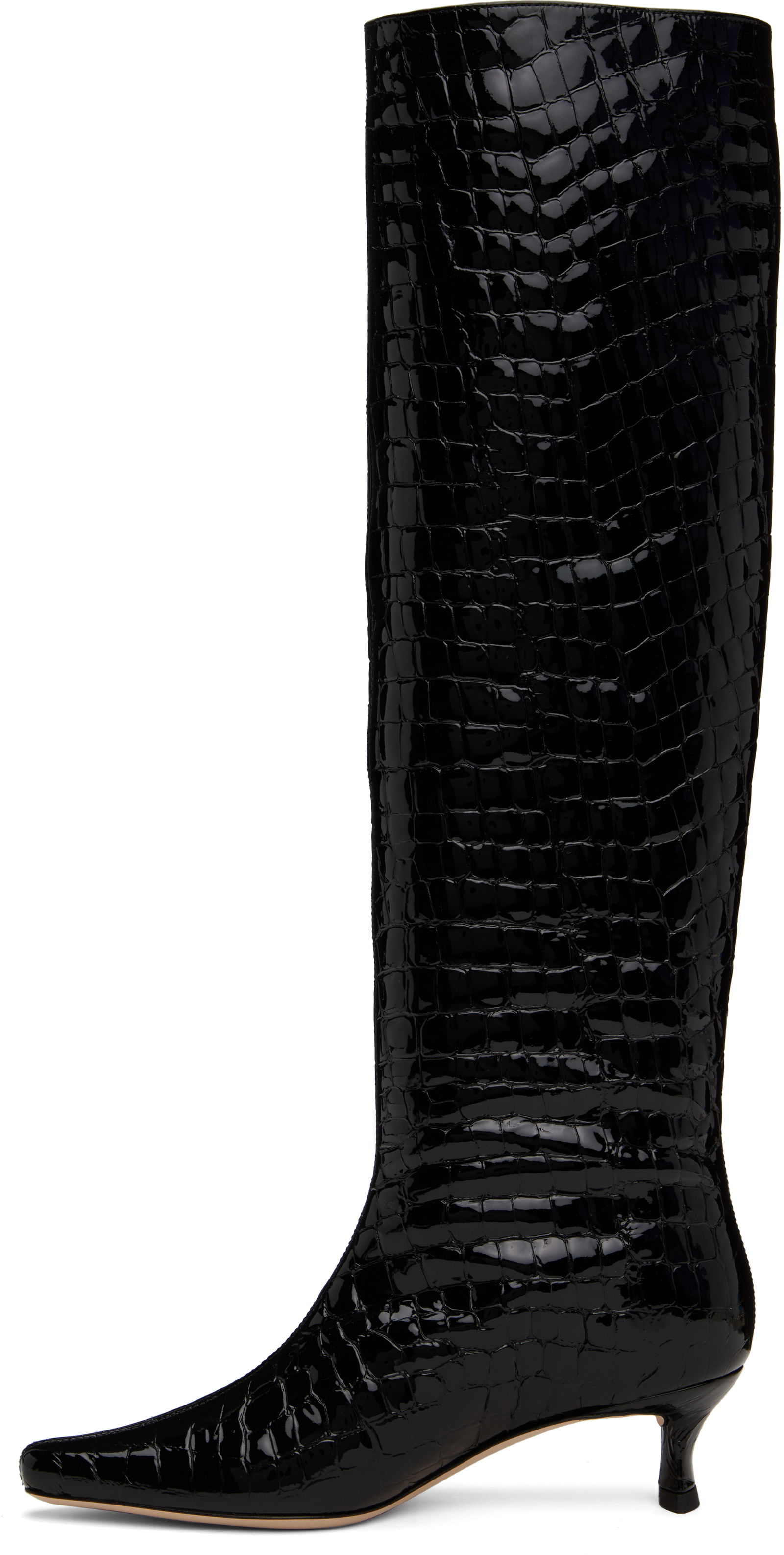BY FAR Stevie 42 Tall Kitten Heel Boots