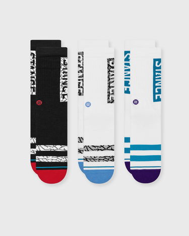 Ponožky Stance THE OG 3 PACK Biela | 190107410434, 0