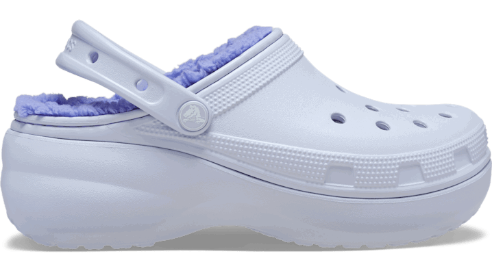 Tenisky a topánky Crocs Classic Platform Lined W Clogs Dreamscape Modrá | 207938-5AF