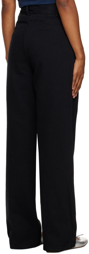 Džínsy Baserange Baserange Navalo Wide-Leg Trousers Čierna | TRNA-COB-WI23, 2