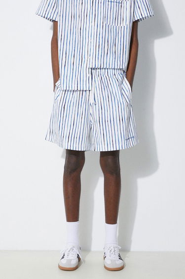 Šortky Filling Pieces Filling Pieces Striped Shorts Biela | 88233980630, 0