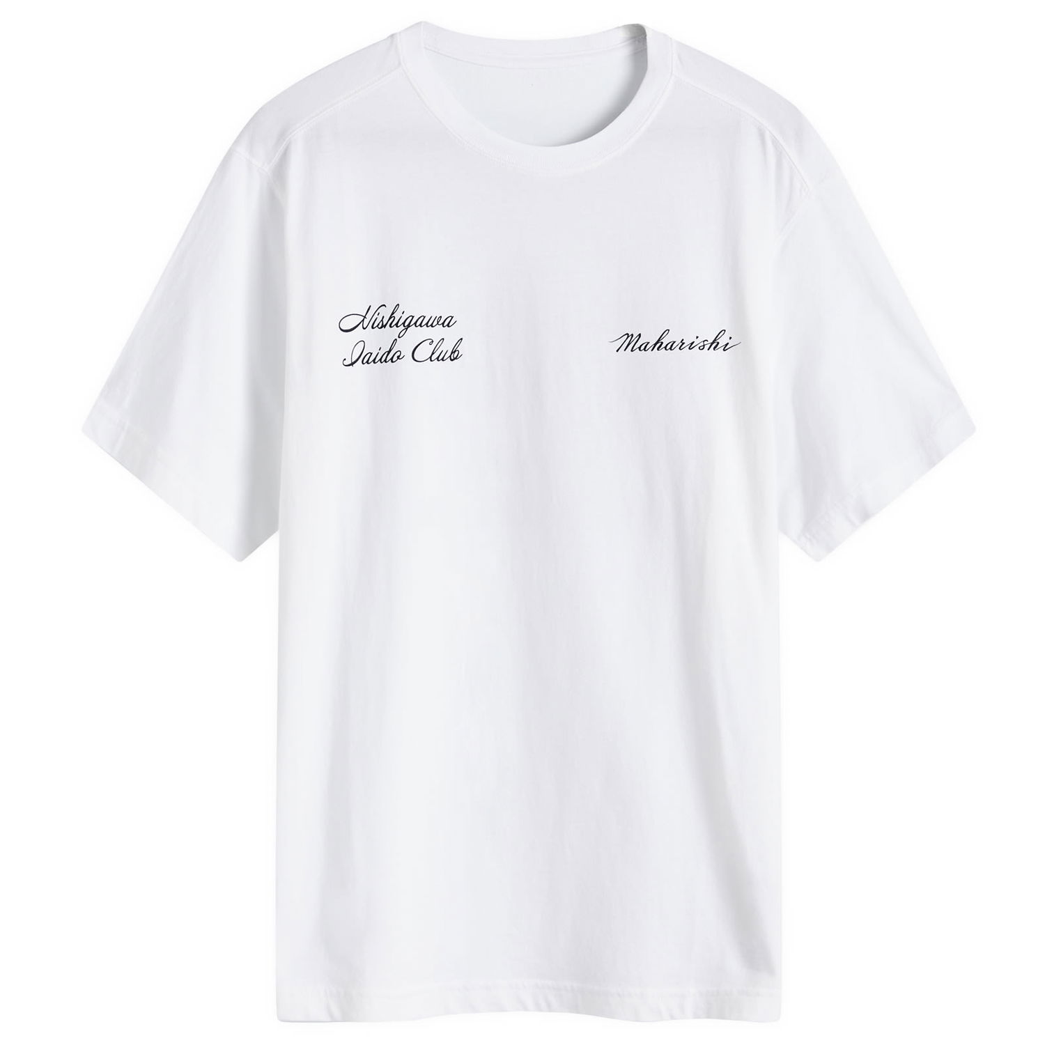 Tričko Maharishi Kamon Graphic Print T-Shirt Biela | 1101-WHT, 0