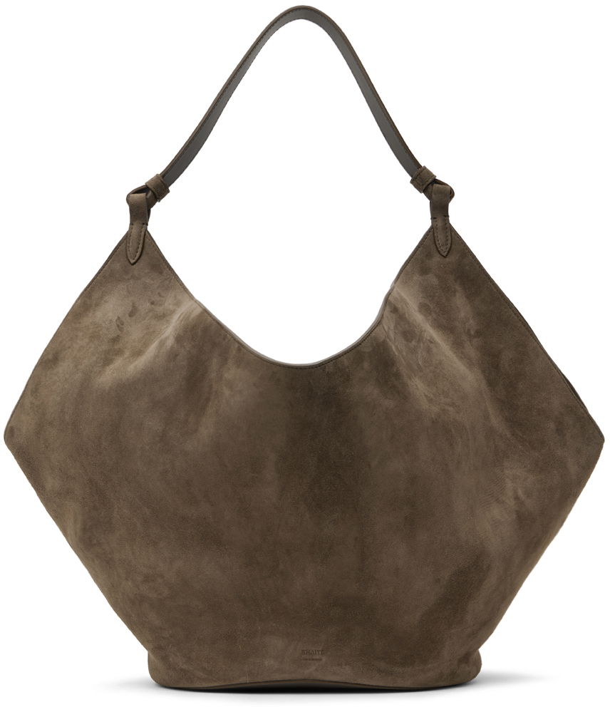 Tote bag Khaite The Medium Lotus Tote Bag Hnedá | H2005-726, 0