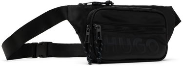 Ľadvinka BOSS Hugo Embossed-Logo Belt Bag Čierna | 50543264, 1