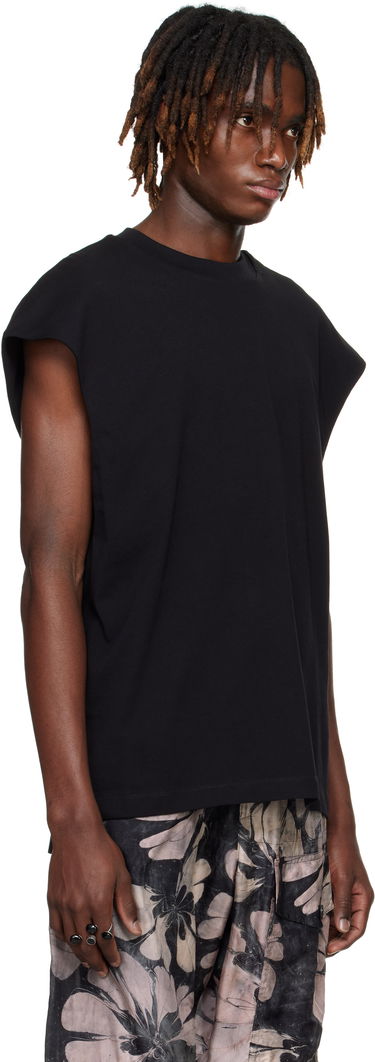 Tielko Dries Van Noten Dries Van Noten Sleeveless T-Shirt Čierna | 251-021115-1603, 1