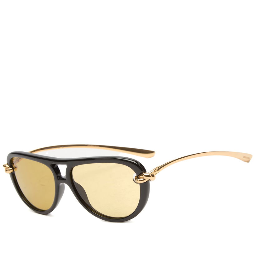 Slnečné okuliare Bottega Veneta Eyewear BV1418S New Knot Čierna | BV1418S-001