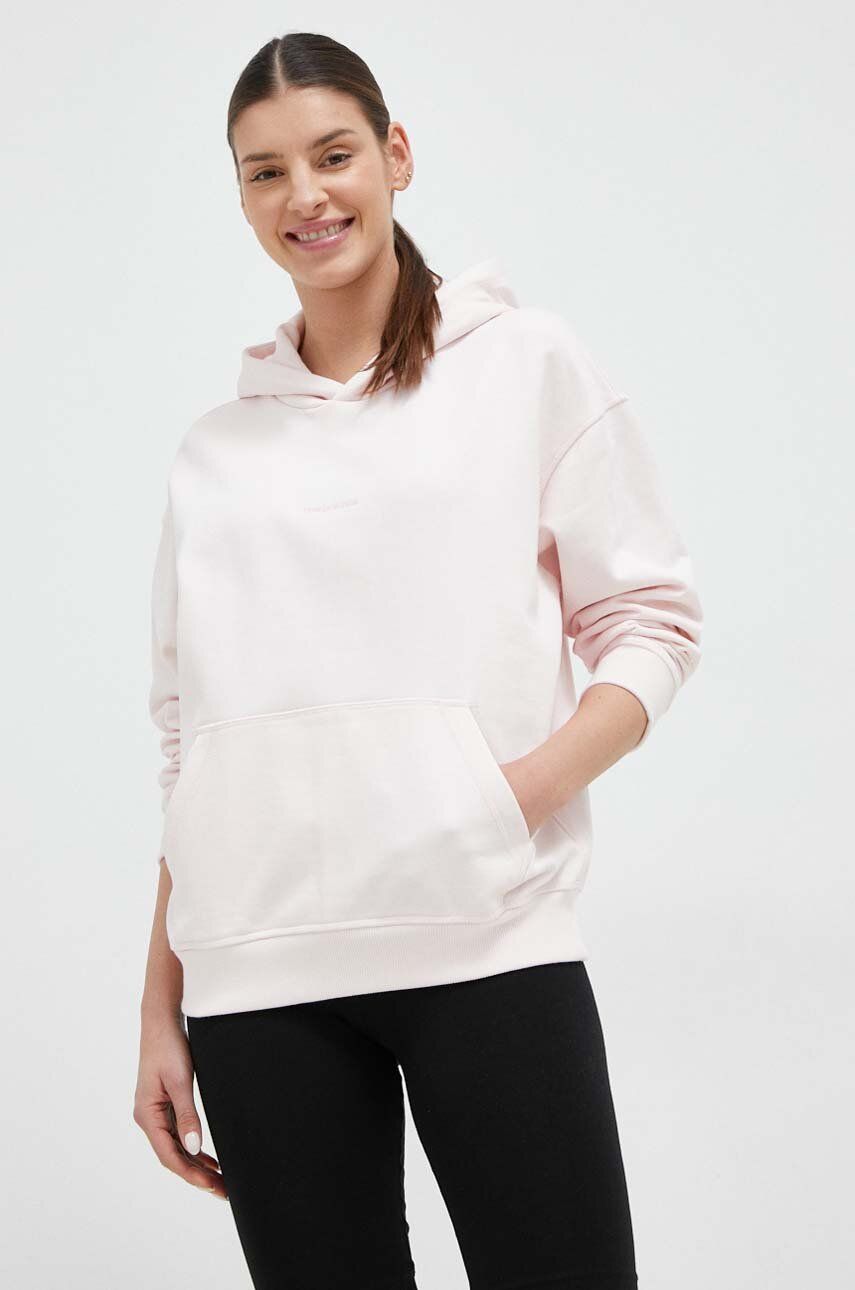 Mikina New Balance Essentials Hoodie Ružová | WT23554WAN, 0