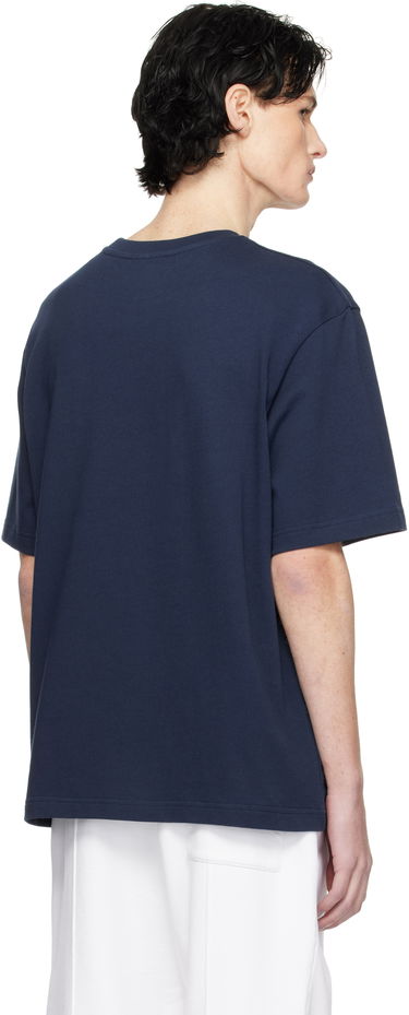 Tričko Casablanca Temple Patch T-Shirt Navy | MPS25-JTS-027-01, 2