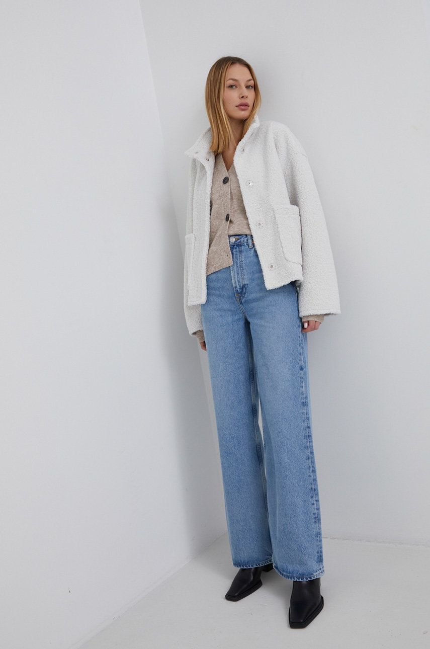 Bunda Samsoe Samsoe Zola Jacket Biela | F21400016, 0