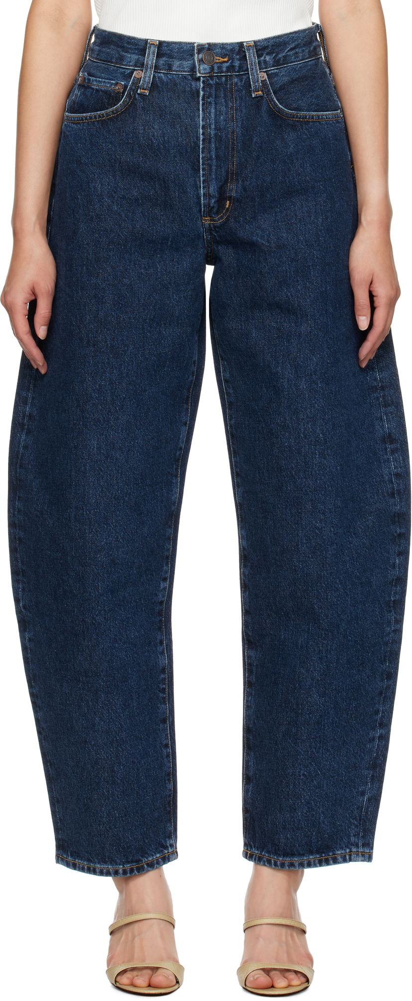 Džínsy AGOLDE Balloon Jeans Modrá | A9192B-1206