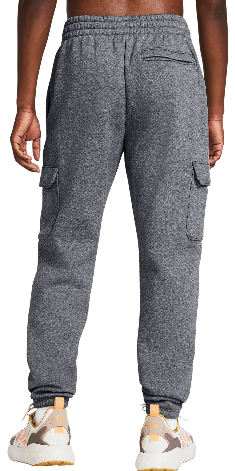 Cargo nohavice Under Armour Essential Fleece Cargo Pant Šedá | 1380376-012, 1