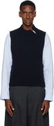 Dries Van Noten Merino Wool Turtleneck Vest