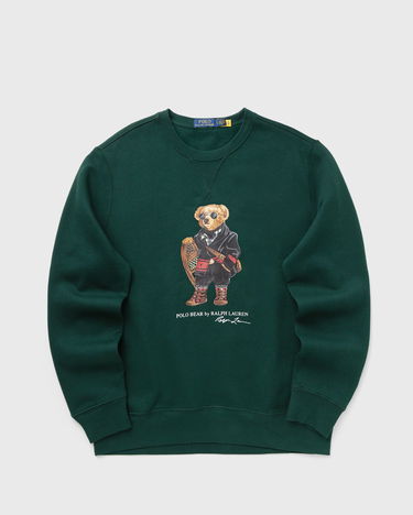 Mikina Polo by Ralph Lauren Polo Bear Graphic Crew Neck Sweatshirt Zelené | 710981794001, 0