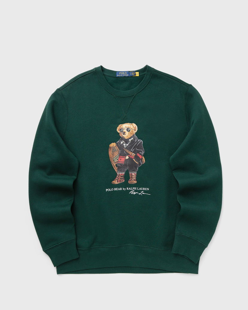 Mikina Polo by Ralph Lauren Polo Bear Graphic Crew Neck Sweatshirt Zelené | 710981794001