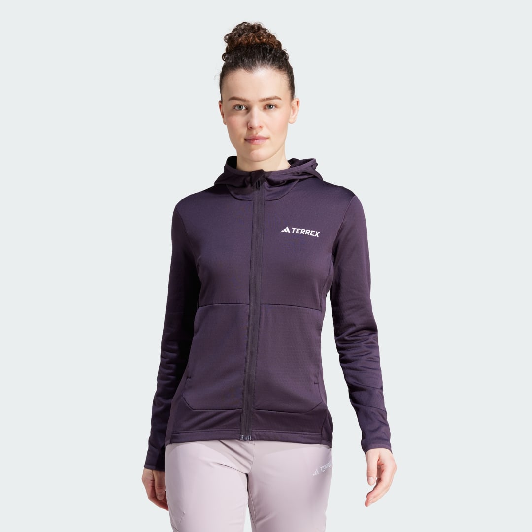 adidas TERREX BUNDA TERREX XPERIOR LIGHT FLEECE HOODED