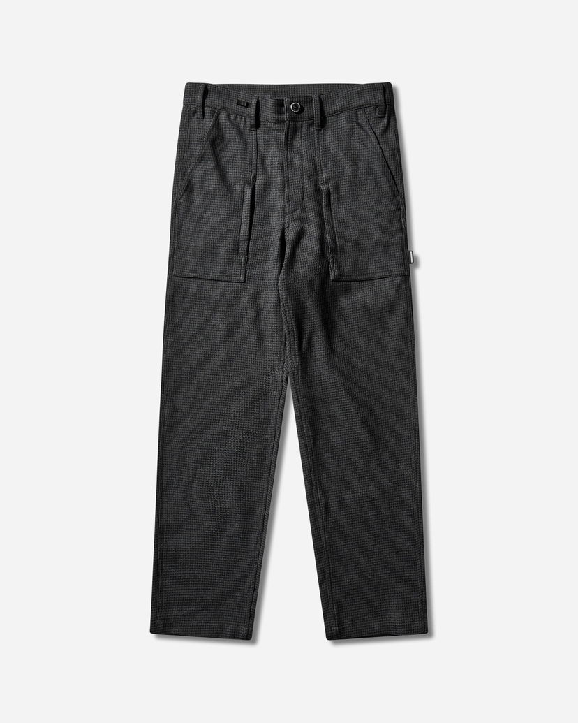 Nohavice Neighborhood Check Baker Pants Šedá | 252TGNH-PTM01 BLACK×BLACK