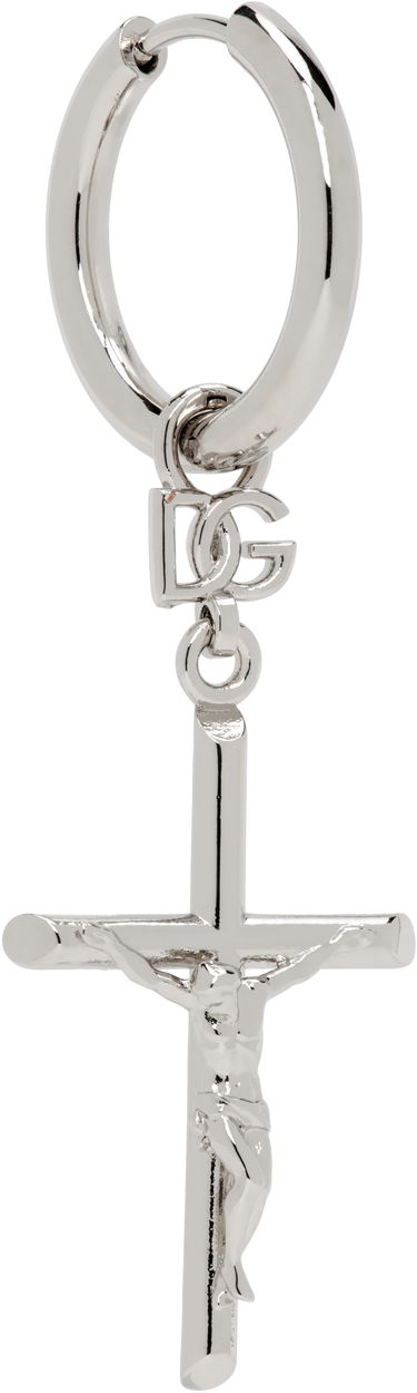 Náušnice Dolce & Gabbana Dolce&Gabbana DNA Cross Single Earring Žltá | WEQ1D1W1111, 4