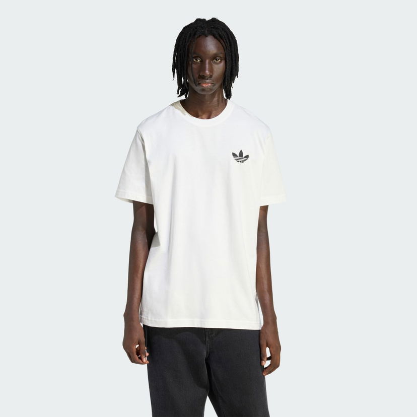 Tričko adidas Performance Trefoil Essentials Tee Biela | HY2073
