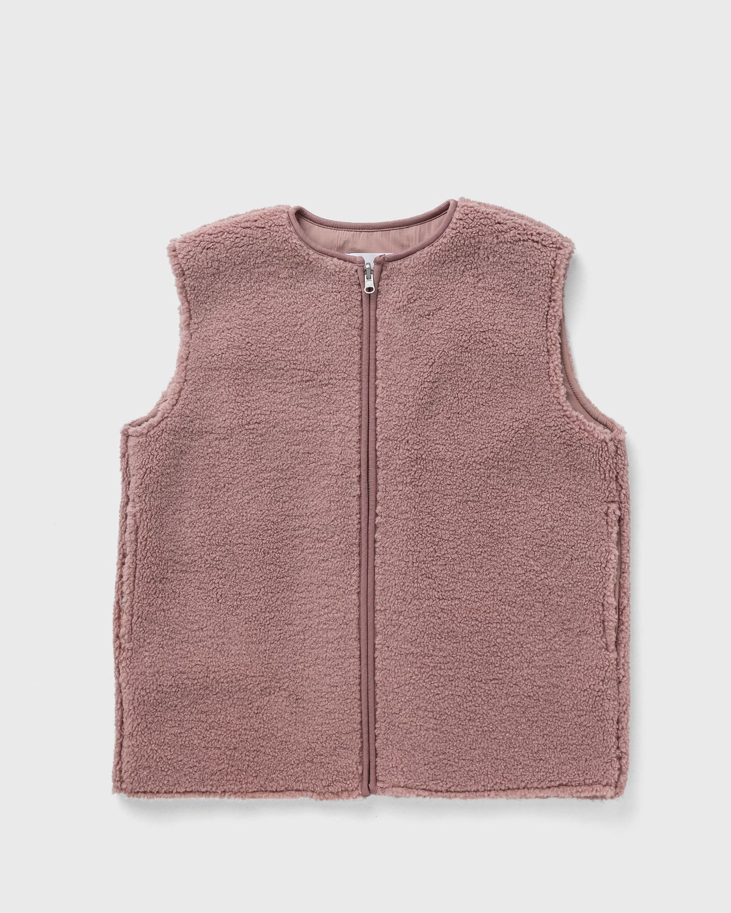 Vesta Samsoe Samsoe Samsøe & Samsøe SAAUTUMN Fleece Vest Ružová | F24400014-WOODROSE, 0