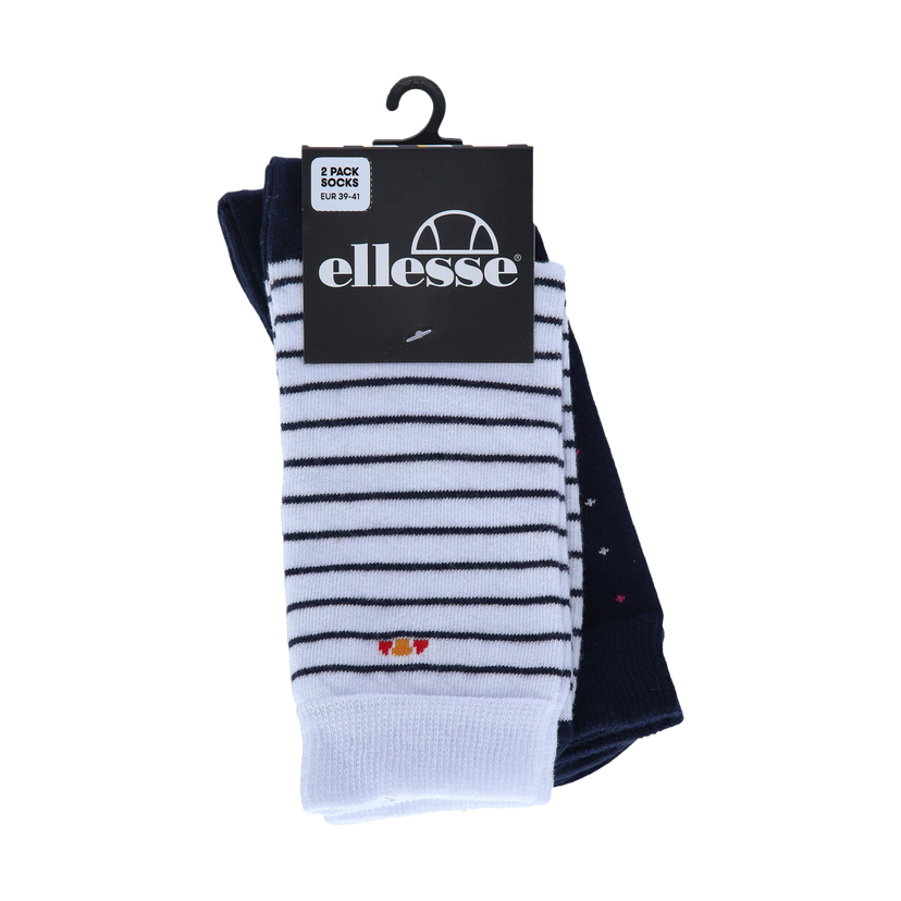 Ponožky Ellesse 2 Pack Striped and Dotted Socks Rôznofarebný | ELS241203-04