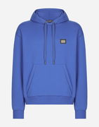 Jersey Hoodie With Branded Tag