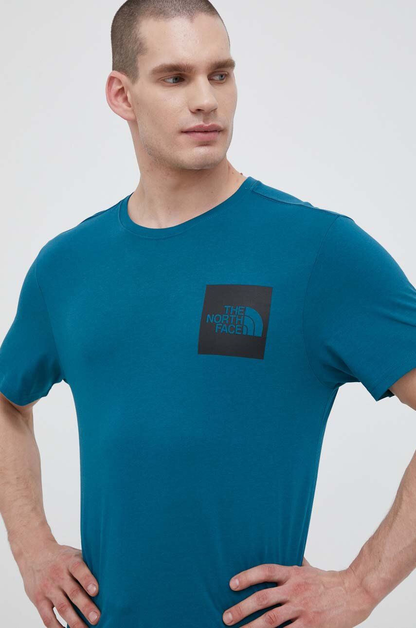 Tričko The North Face Cotton T-shirt Zelené | NF00CEQ5EFS1, 0