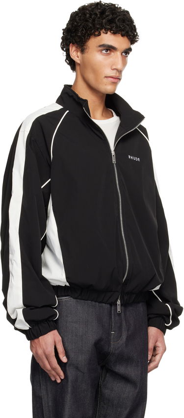 Bunda Rhude Ramona Piping Track Jacket Čierna | RHFW25JA02041, 1