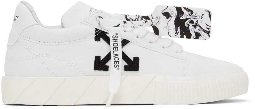 Tenisky a topánky Off-White Low Vulcanized Eco Canvas W Biela | OWIA178F21FAB0020110, 0