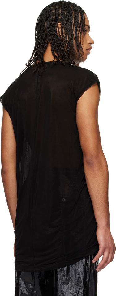 Tielko Rick Owens Rick Owens Hollywood Jersey Deep V T-Shirt Čierna | RU01E5233 BZ, 2