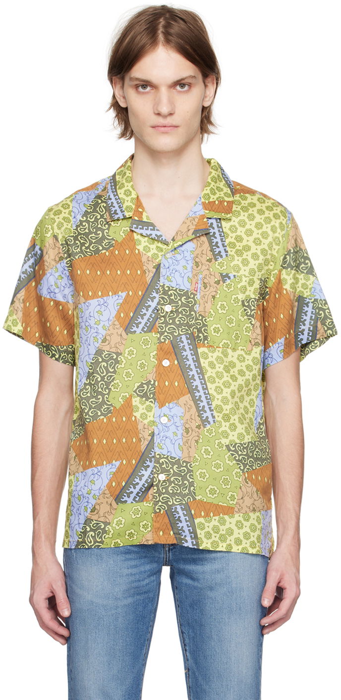 Košeľa Levi's Sunset Camp Shirt Žltá | 72625-0068, 0