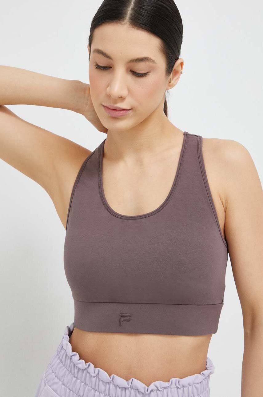 Podprsenka FILA Corte Sports Bra Hnedá | FAW0382, 0