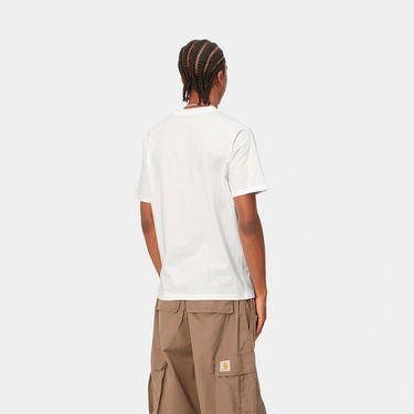 Tričko Carhartt WIP Dandelion Script T-Shirt Biela | I032394_02_XX, 3
