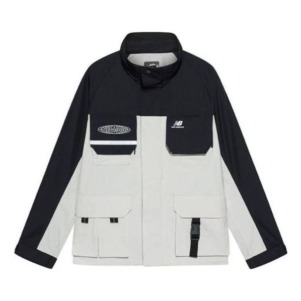 Parka New Balance Windproof Cargo Jacket Čierna | NAA3N011-BEI
