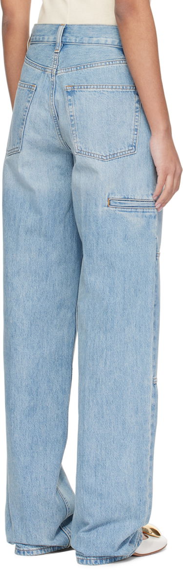 Džínsy Helmut Lang Helmut Lang Carpenter Wide Leg Jeans Modrá | O01DW207, 2