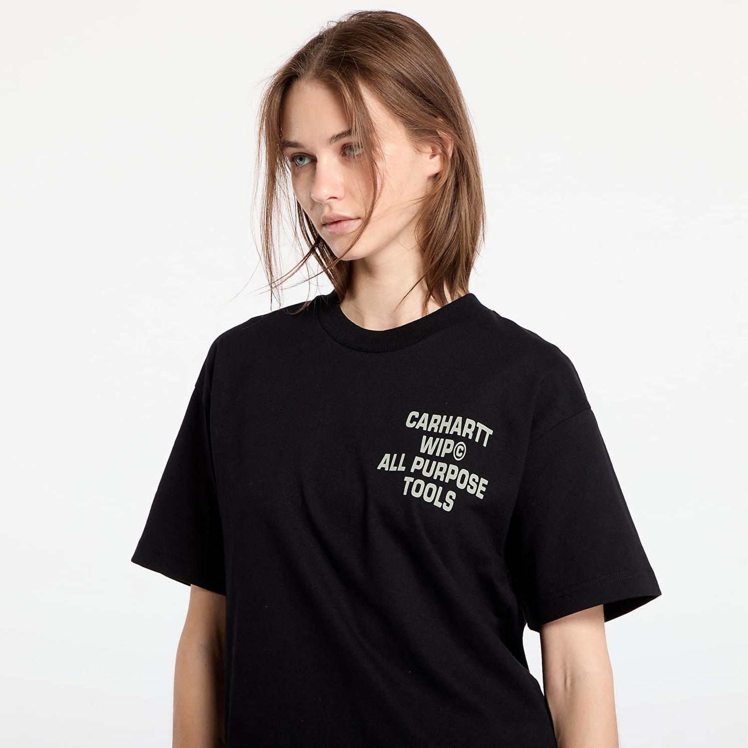 Tričko Carhartt WIP S/S Cross Screw T-Shirt UNISEX Black Čierna | I033949.89XX, 1