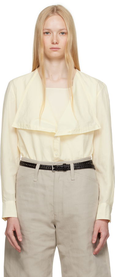 Košeľa LEMAIRE Lemaire Soft Collar Blouse Žltá | TO1334 LF1399, 0