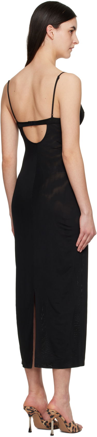 Šaty Miaou Miaou Florence Midi Slip Dress undefined | 5067PM1BLK, 2