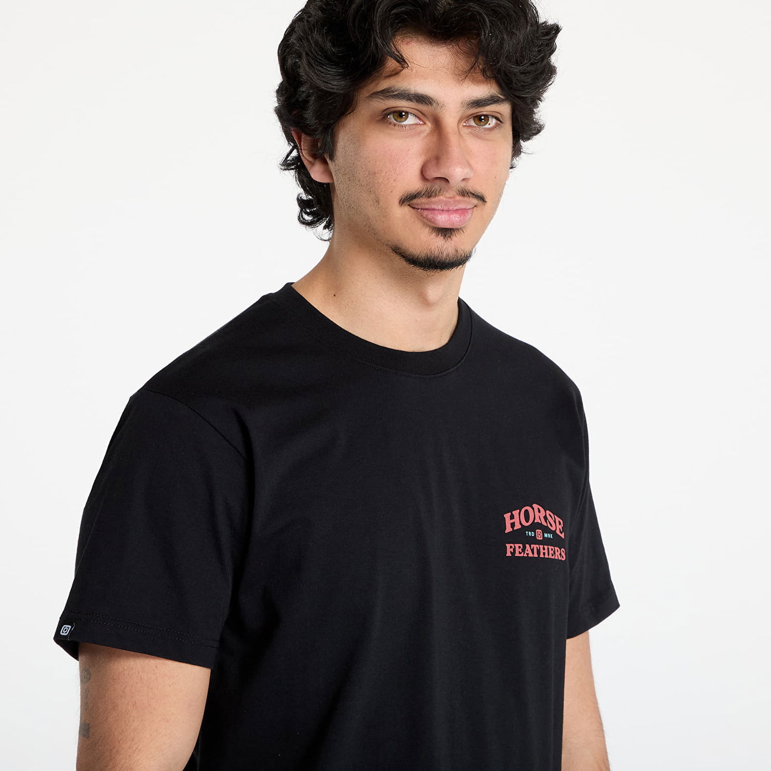 Tričko Horsefeathers Horsefeathers Summit T-Shirt Čierna | SM1386B, 1