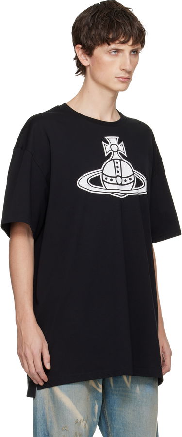 Tričko Vivienne Westwood Paris Orb Oversized T-shirt Čierna | 3G01004B-J001M-, 1